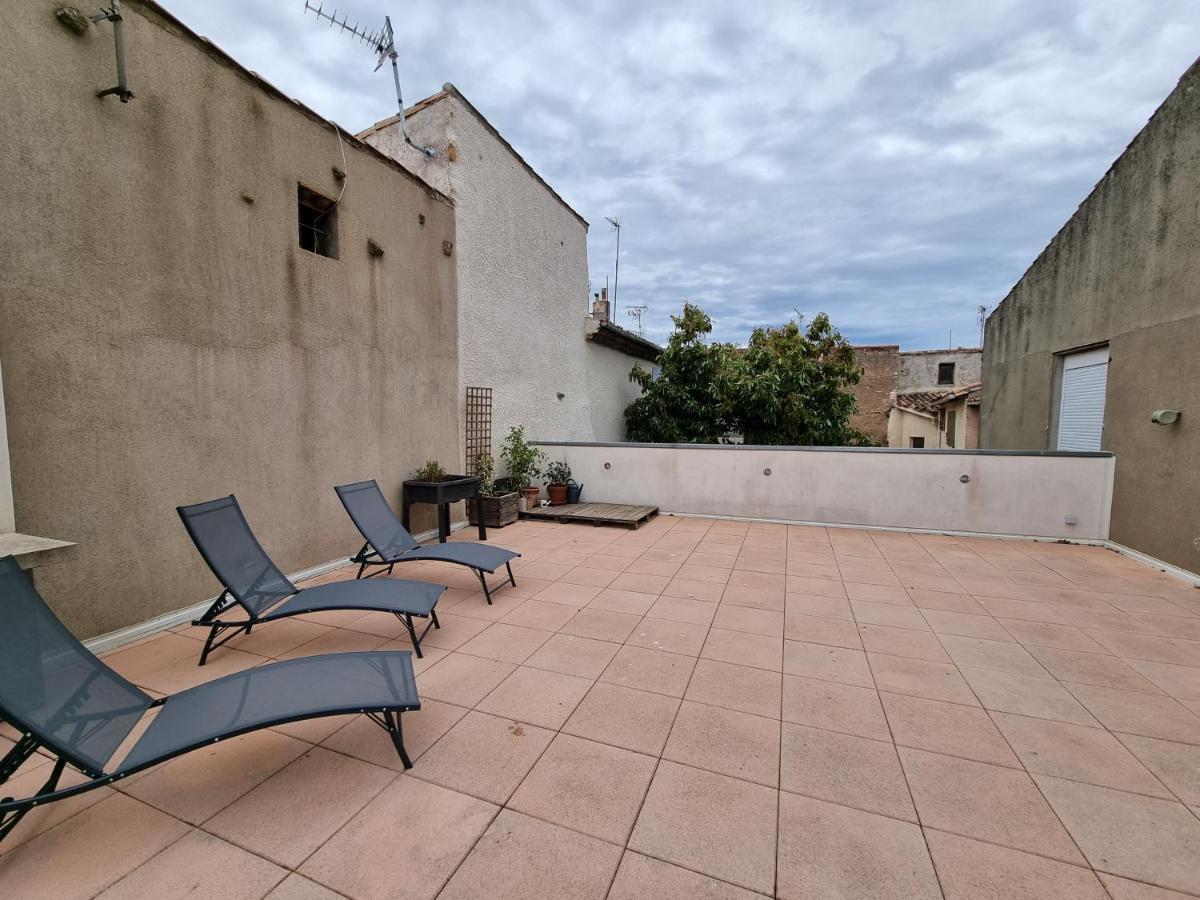 T4- Terrasse 50M², Garage, Centre-Ville Narbonne Kültér fotó