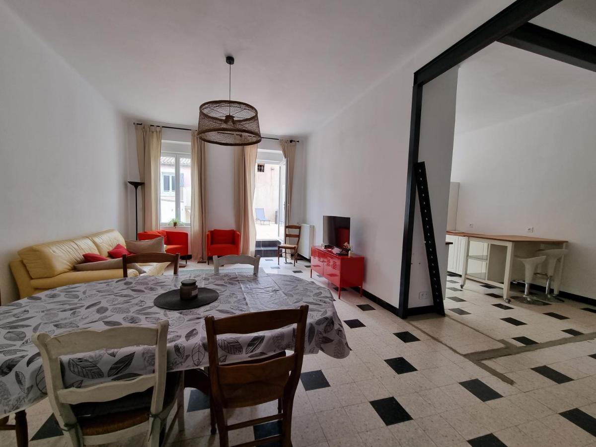 T4- Terrasse 50M², Garage, Centre-Ville Narbonne Kültér fotó